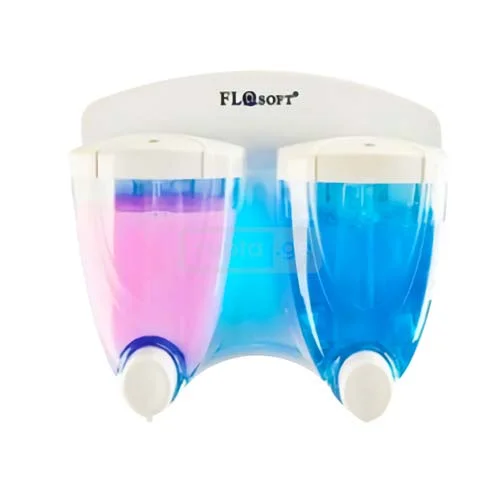 FLOSOFT 2 sections dispenser for soap and foam